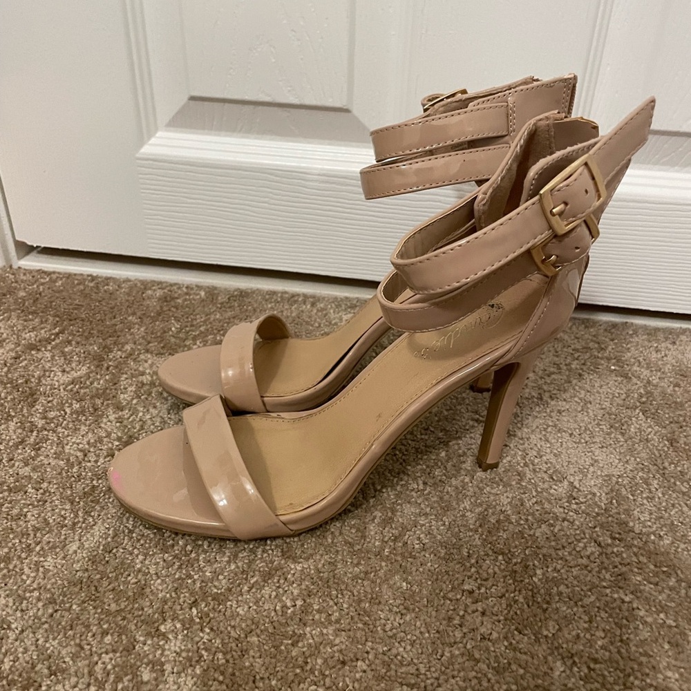 Candie’s nude heels